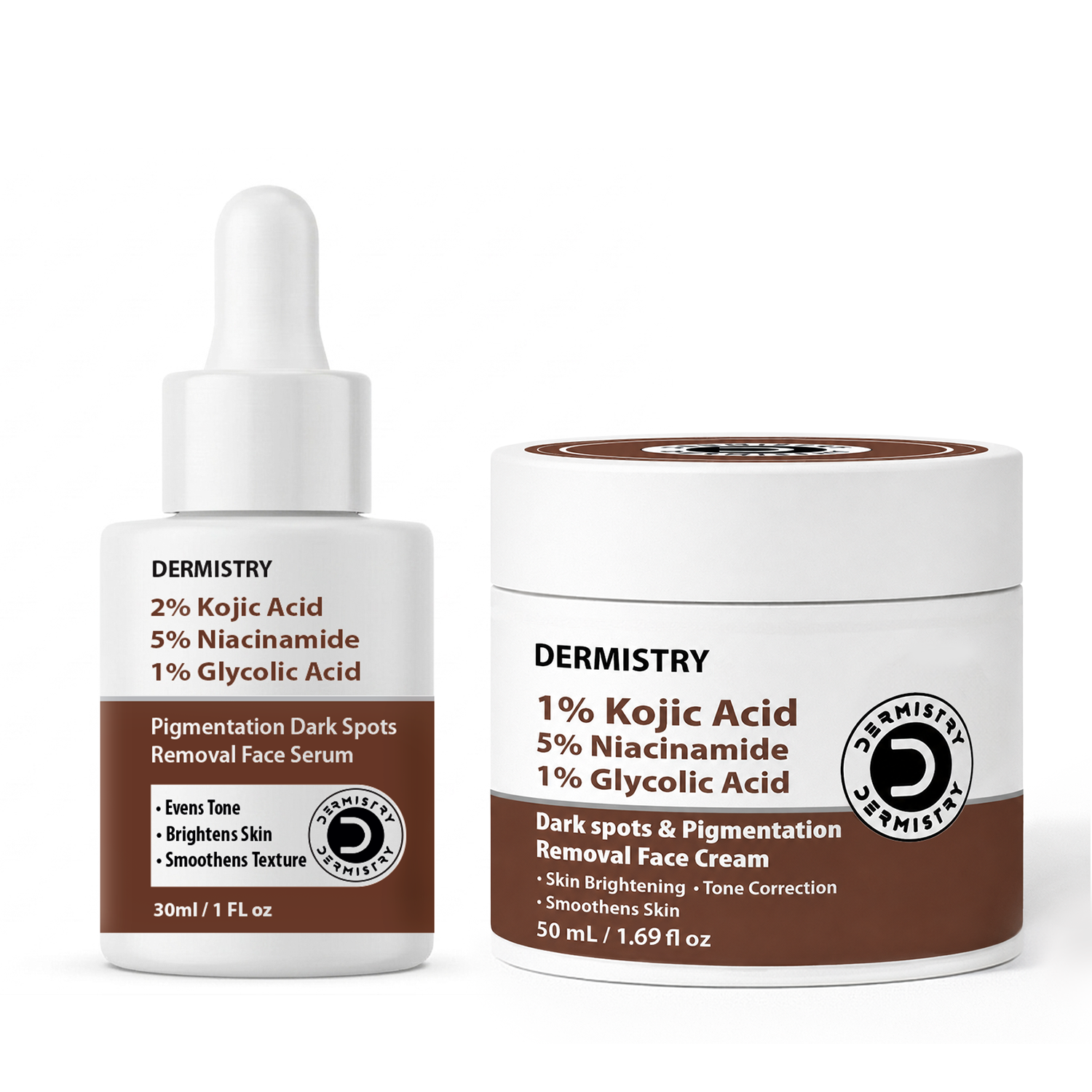 Pigmentation & Dark Spots Removal Face Serum + Cream Combo